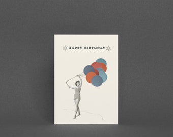 Happy Birthday Card - Balloons