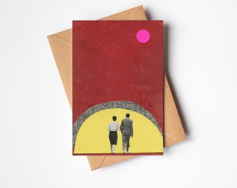 Romantic Greetings Card - Together