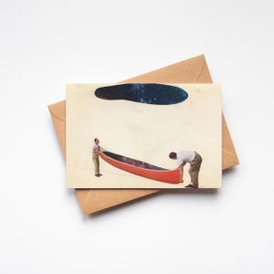 Surrealistische ruimtekaart - Star Collectors
