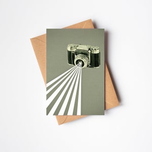 Cartão de câmera para fotógrafo - Profundidade de campo
