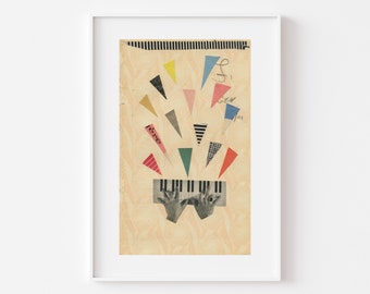 Impresión de música de piano - Jazz