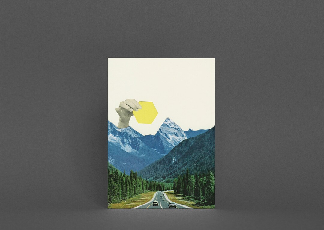 Mountain Greetings Card Moving Mountains - Etsy