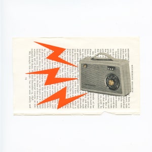 COLLAGE ORIGINALE, Arte radiofonica retrò - Kate Bush
