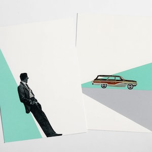 Mid Century Postcard Set - Cool as a Cucumber