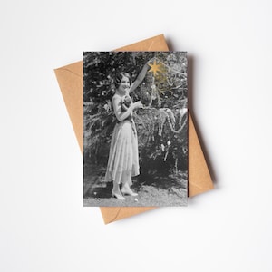 Christmas Tree Card Pack, Vintage Weihnachtskarte - Dekorationen