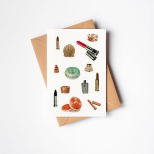 Girly Card, Make Up, Card for Girlfriend - Beauty Heaven