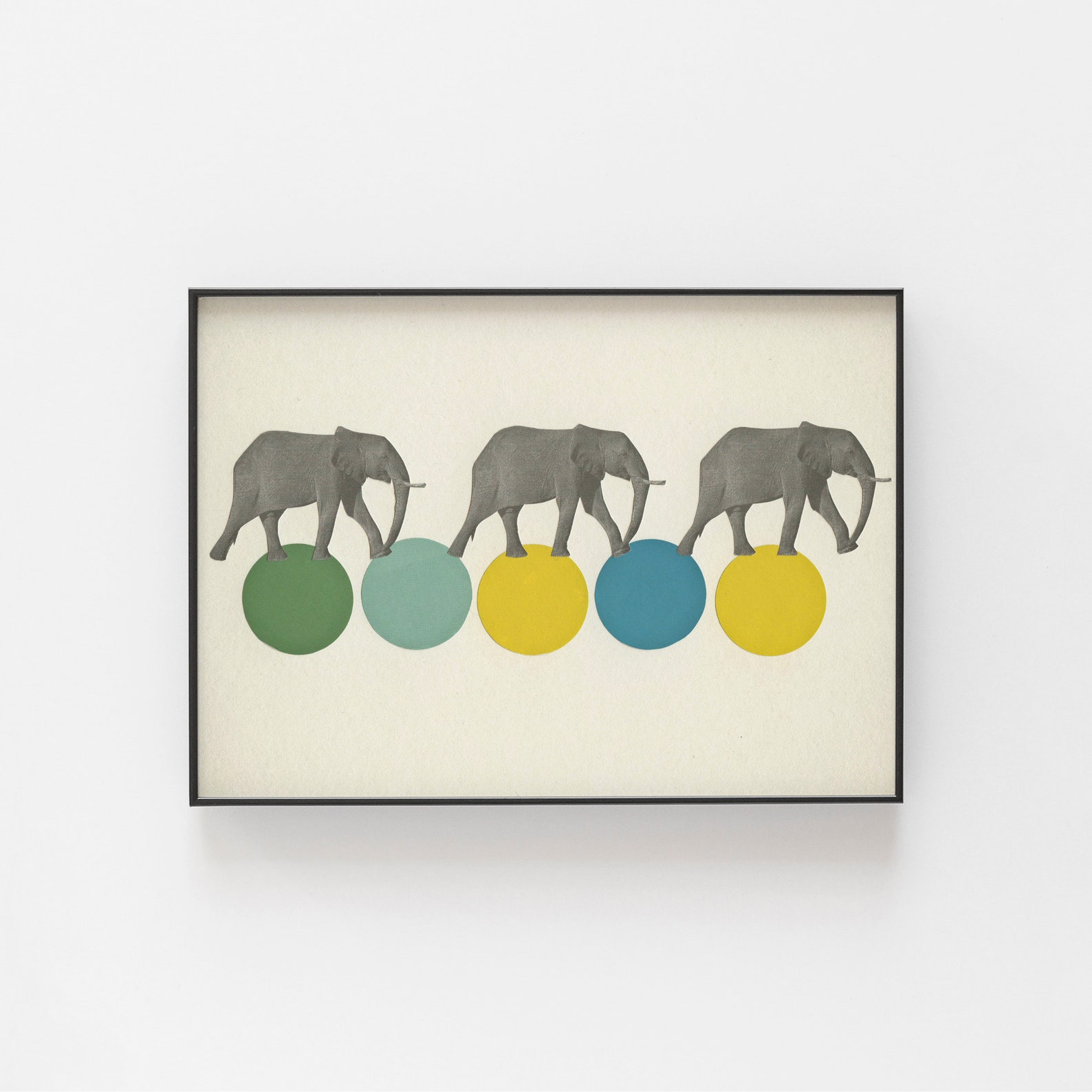 Elephant Print Animal Nursery Prints Zoo Animal Art A4 Etsy