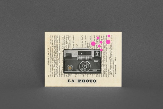 Camera Card for Photographer - La Photo