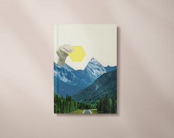 Mountain Hardback Notebook 5x7/A5/A4 - Moving Mountains