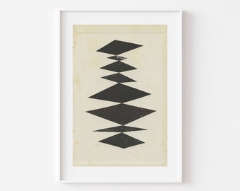 Minimal Abstract Print - Strata