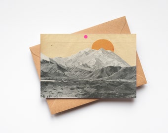 Mountain Card - Sunset