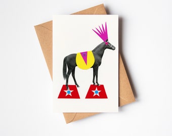 Horse Card - The Fantastic Animal Circus Part 1