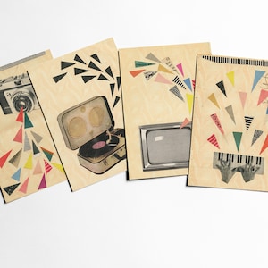 Idées cadeaux, cartes postales rétro, art abordable, papeterie moderne - The Weekend