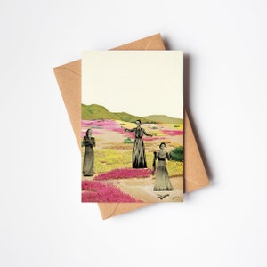 Carte de voeux portrait - Cactus humains