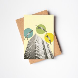 Nieuwe vacaturekaart, examenfelicitatiekaart - hoogvliegers