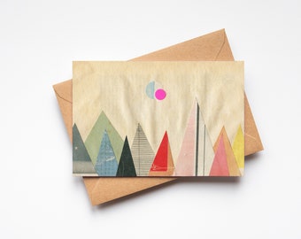 Mountain Card - Paper Mountains 2