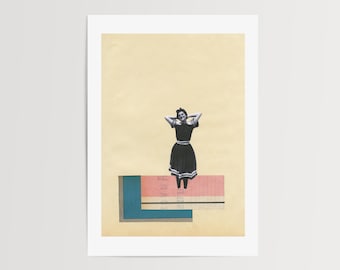 Swimming Pool Art Print for Summer Lovers - Lido