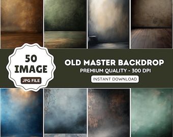 50 Old Master Backdrops Maternity Background Fine Art Textures, Portrait Overlays Studio Backdrop Overlays Photography, Digital Backgrounds