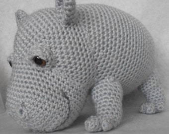 Hippo - Amigurumi Crochet Pattern