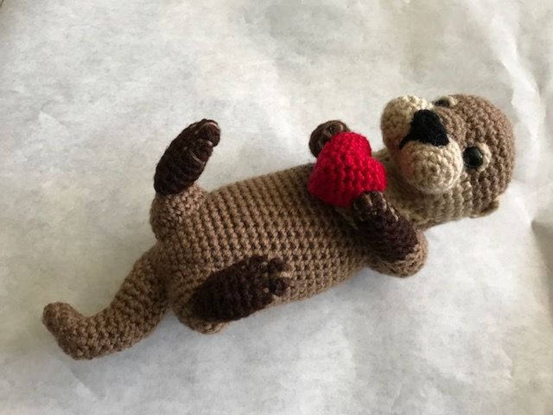 Otter Amigurumi Crochet Pattern - Etsy Canada