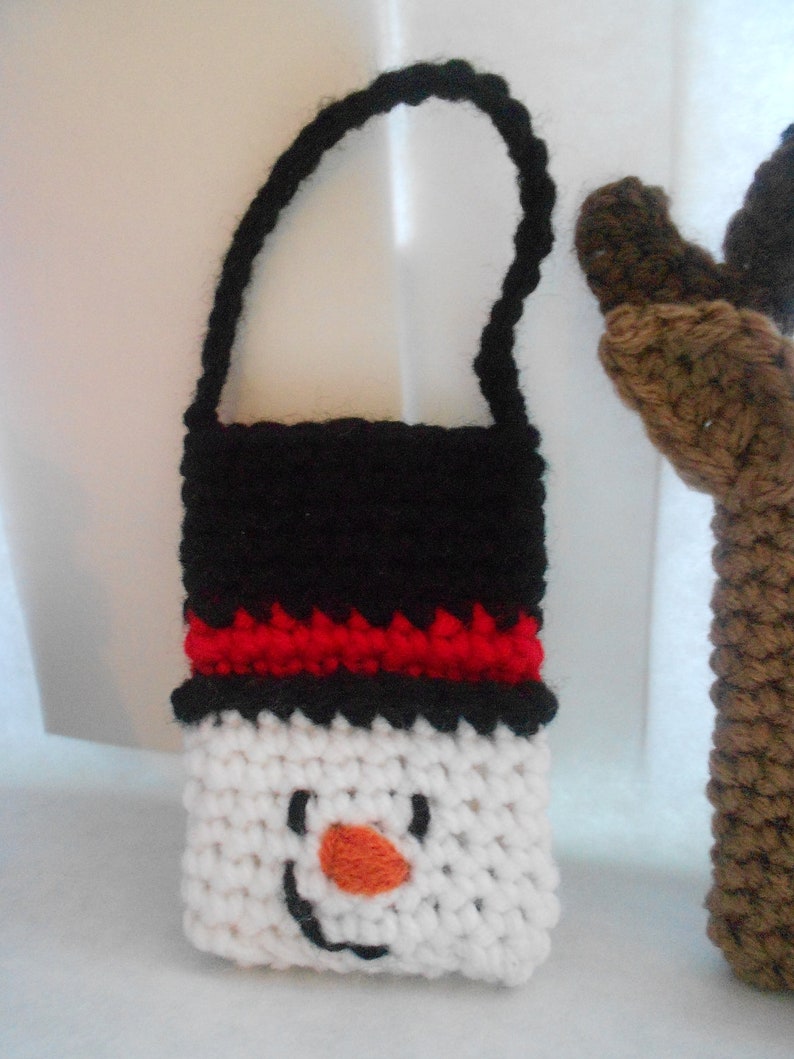 Christmas Gift Card Holder and Ornament Set Crochet Pattern image 2