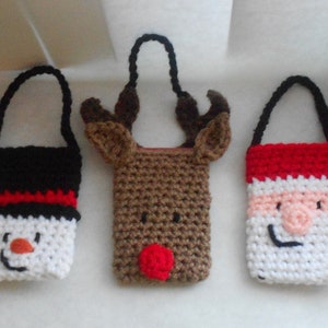 Christmas Gift Card Holder and Ornament Set Crochet Pattern image 1