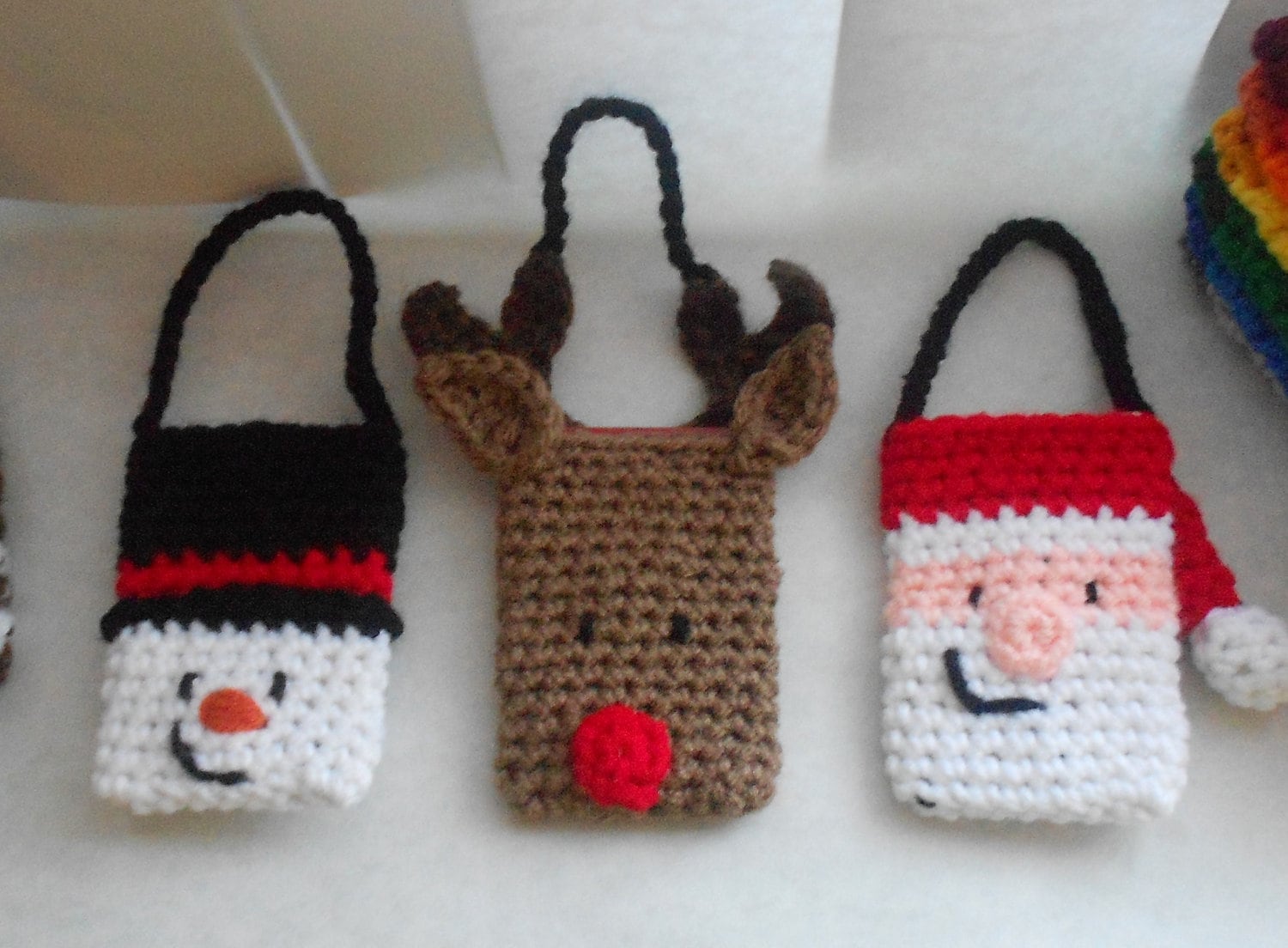 Christmas Gift Card Holder and Ornament Set Crochet Pattern Etsy