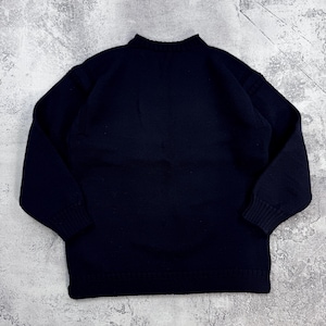 Le Tricoteur Fisherman&#39;s Traditional Guernsey woolen Jumper Sweater Vintage