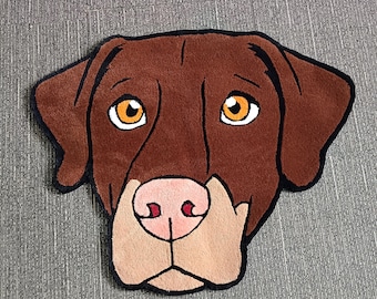 Custom Tufted Pet Rug | Personalized Area Carpet  |  Handmade Tufted Rugs |  Home decor Rugs