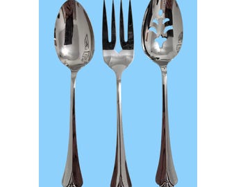 Oneida Community Royal Querflöte 3-teiliges Servierset