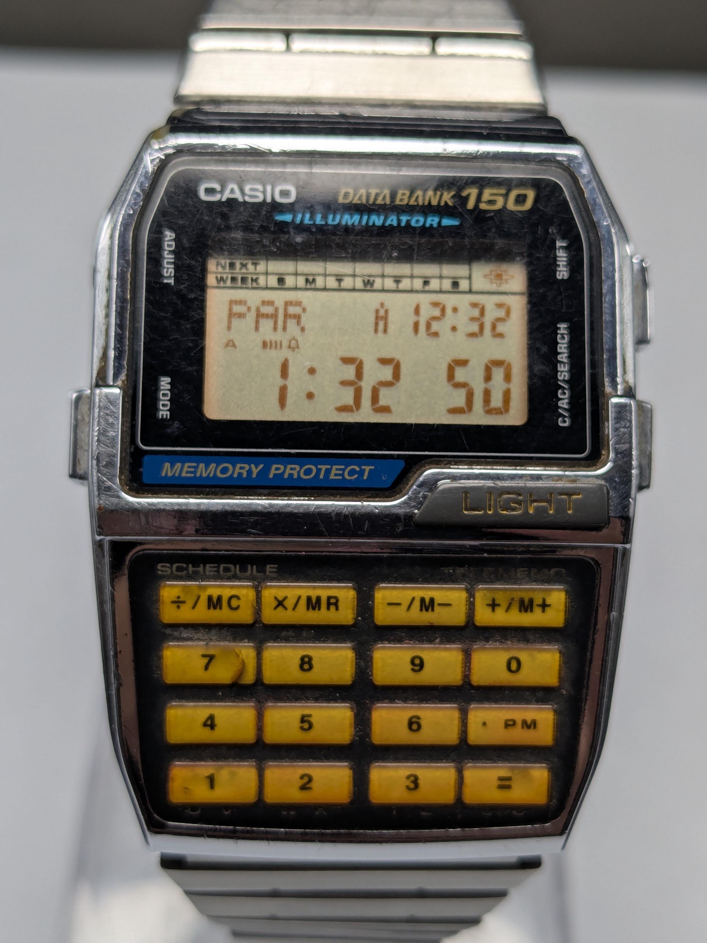 Vintage Casio Calculator Databank 1477 DBC-1500 Japan - Etsy Israel