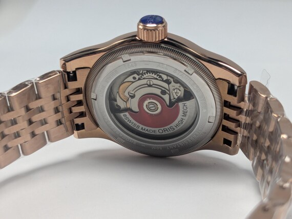 Oris Big Crown Pointer Date ROSE GOLD Guilloche B… - image 6