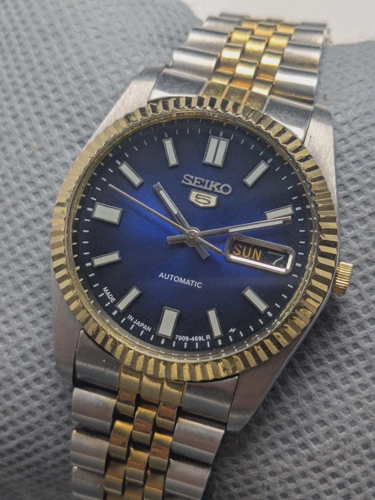 Seiko watch mod blue - Etsy 日本
