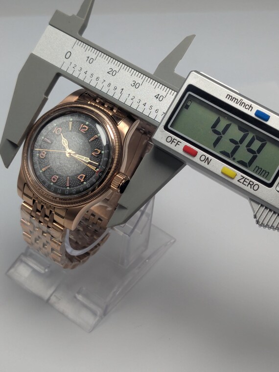 Oris Big Crown Pointer Date ROSE GOLD Guilloche B… - image 9