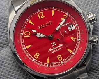 Movimiento Seiko Prospex Alpinist Australia Edición Limitada 7S26 personalizado
