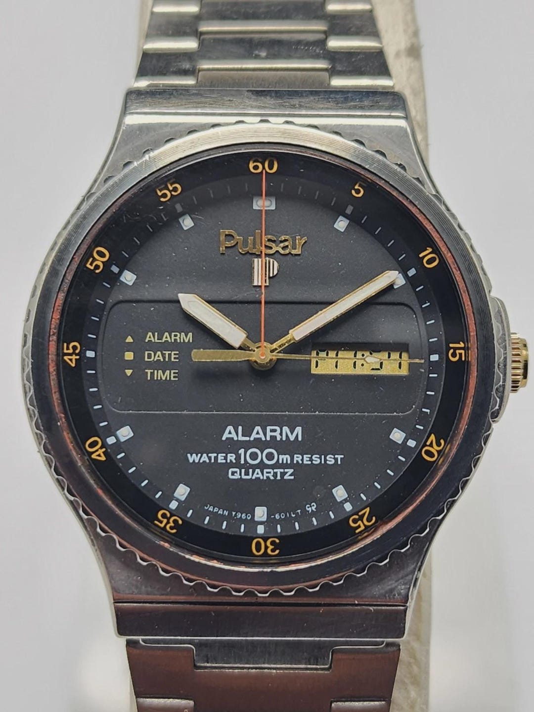 Vintage Seiko Pulsar Ana Digi Men's Quartz Watch Y960-6079 - Etsy