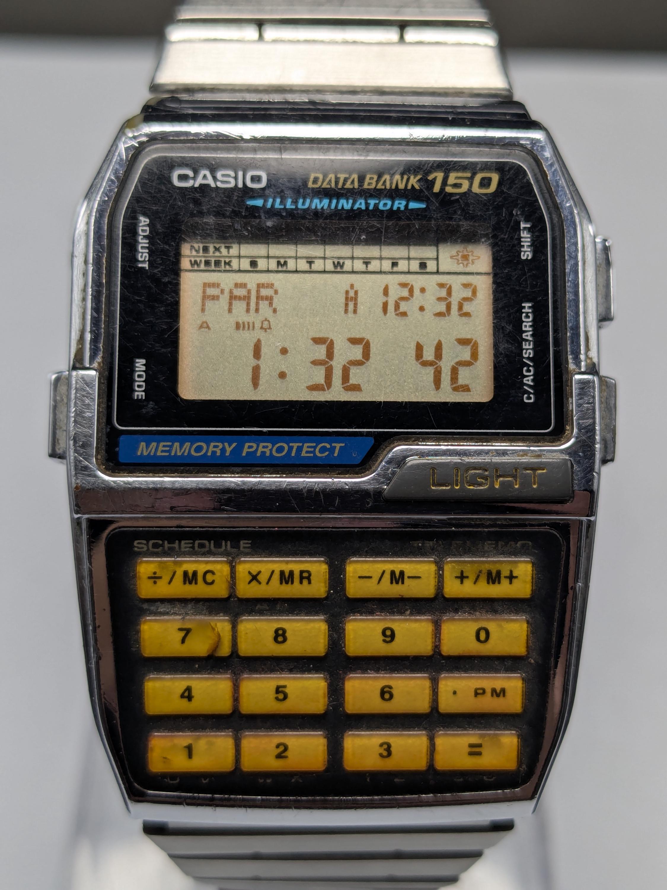 Vintage Casio Calculator Databank 1477 DBC-1500 Japan - Etsy Israel