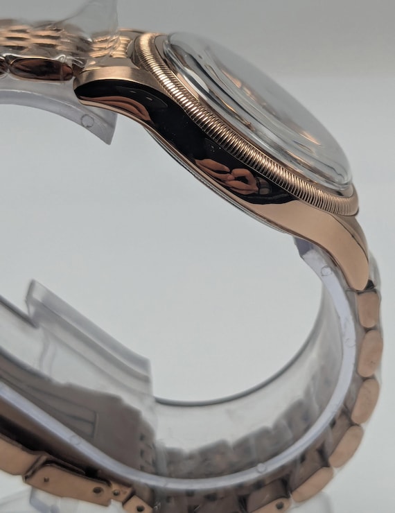 Oris Big Crown Pointer Date ROSE GOLD Guilloche B… - image 8