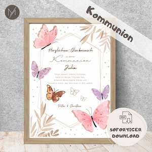 Druckvorlage Geschenk Kommunion Mädchen Last Minute Geschenk Kommunion Bastelvorlage Geldgeschenk Kommunion Mädchen Druckvorlage Geschenk