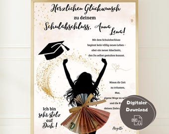 Personalized graduation money gift, graduation gift 2026, graduation gift idea for girls, congratulations on graduation