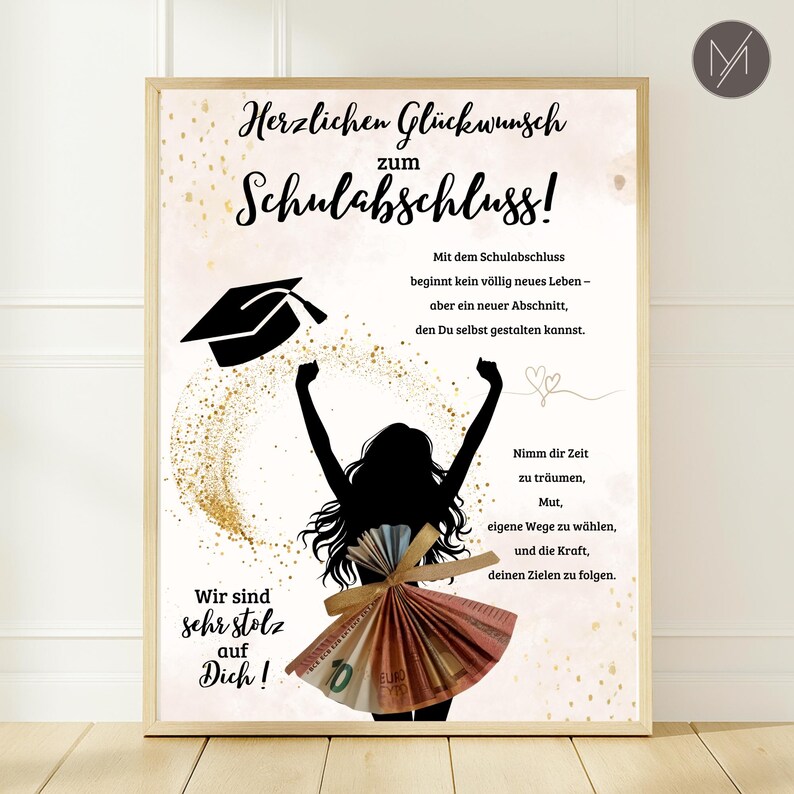 Money gift for graduation 2026, graduation gift, gift idea for girls graduating from school, congratulations on graduating from school, last minute image 2