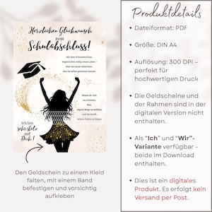 Money gift for graduation 2026, graduation gift, gift idea for girls graduating from school, congratulations on graduating from school, last minute image 5