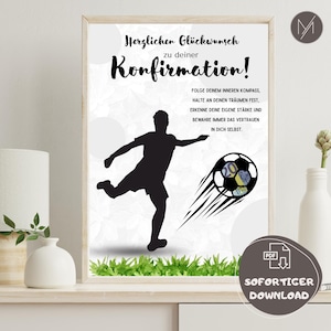 Confirmation gift boy money gift template craft template gift confirmation print template football confirmation last minute printout