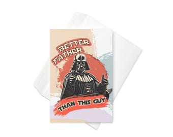 Darth Vader Vatertagskarte - Star Wars Parodie