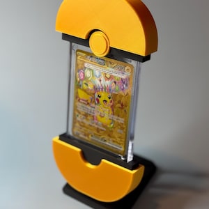 Pokeball Kartenständer (GOLD)