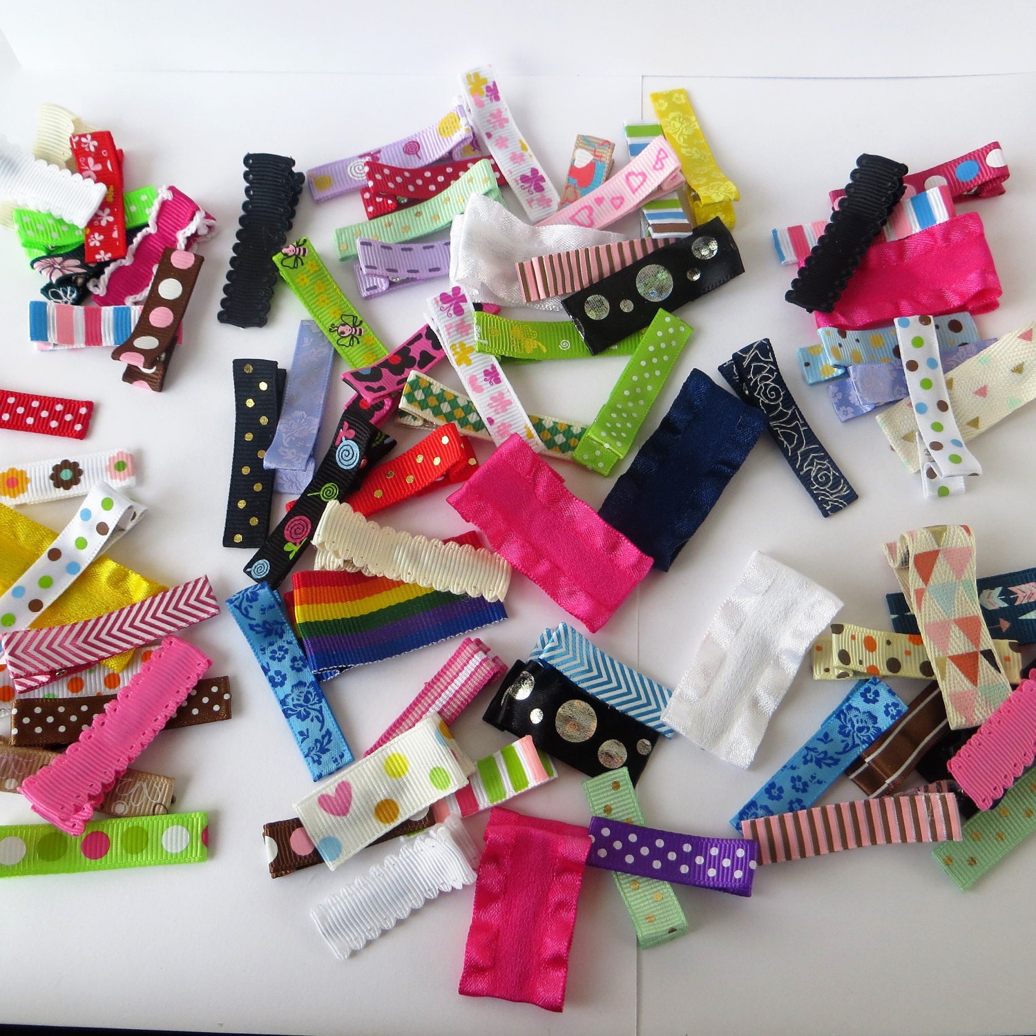 Hair Bow Set of 10 Girl Hair Barrettes Girls Barrettes Baby Barrettes…