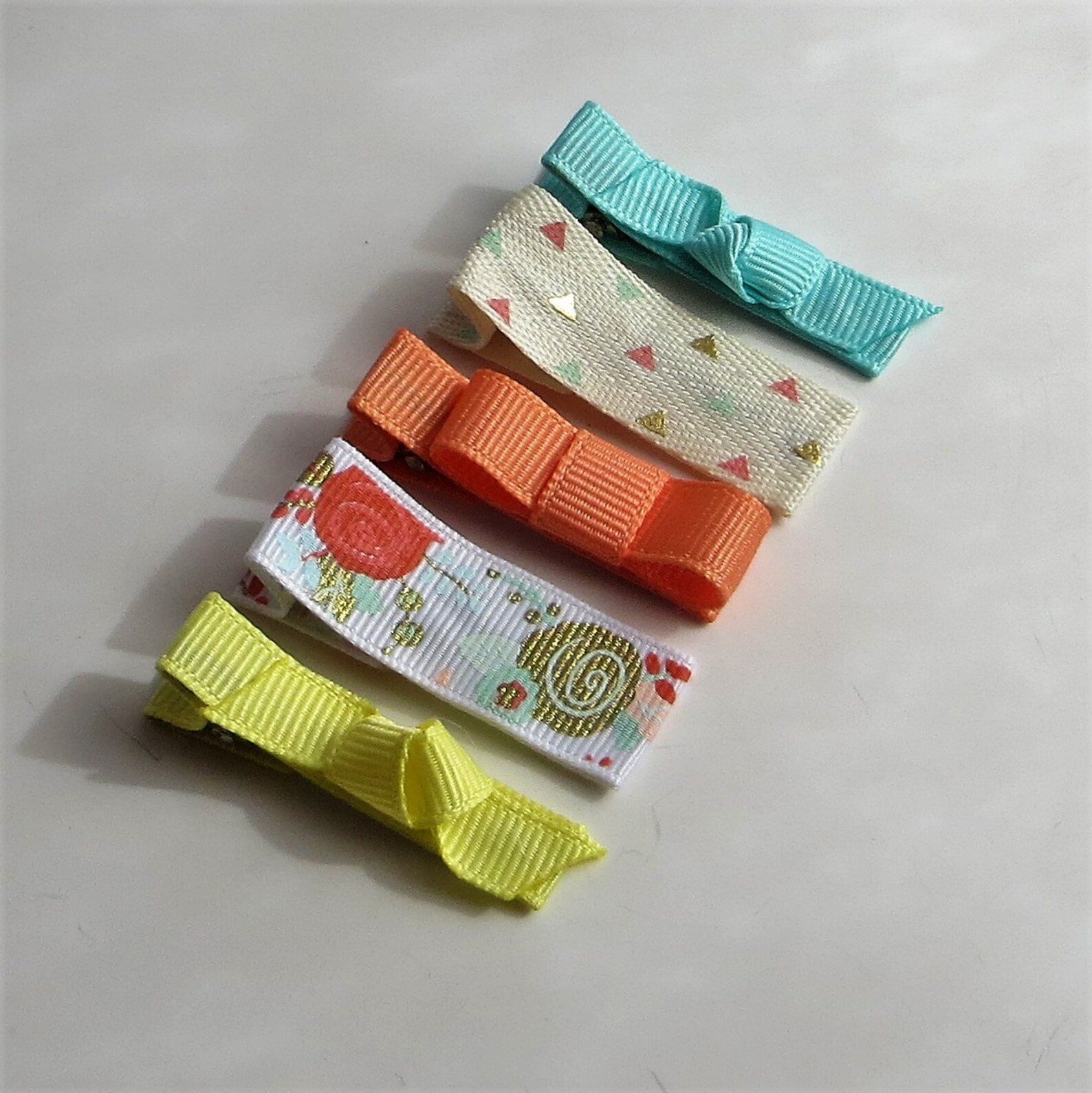 Little Girls Hair Barrettes Fine Hair Cute Baby Hair Clips Etsy