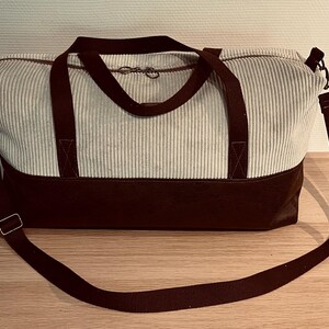 Handmade weekend bag