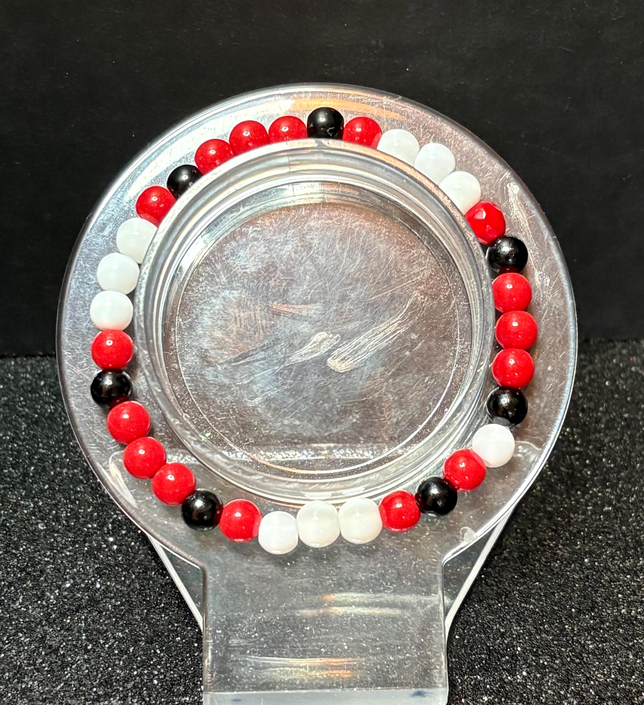 Jim Morrison Inspired Glass Bead Bracelet - Etsy