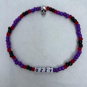 TRIBUTE “OZZY” Glass Bead Bracelet